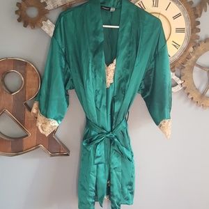 Frederick's of Hollywood Nightgown and Robe Set